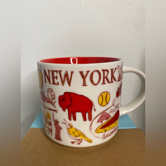 #20- New Starbucks Been There Series New York City Ceramic Mug, 14 Oz - Picture 2 of 7